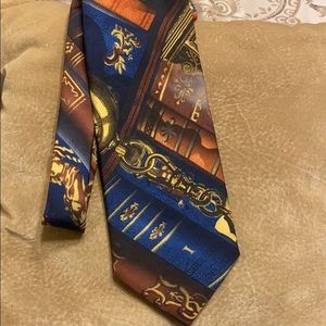 TIE MEN’S ITALIAN SILK TIE👕WORN ONCE👕